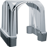 Abris en poly pour l'ext&eacute;rieur, 2 murs, 7' lo x 6' la x 7' h Rock Safety Industrial Ltd