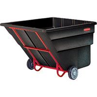 Tilt Truck, Polyethylene, 2 cu. yd., 2300 lbs. Load Capacity Rock Safety Industrial Ltd