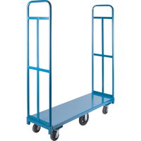 Chariot &agrave; plateforme U-Boat, 60" lo x 18" la x Capacit&eacute; 1500 lb, Roues en Caoutchouc Rock Safety Industrial Ltd