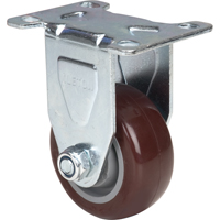Roulette, Fixe, 3" (76 mm), Polyur&eacute;thane, 230 lb (104 kg) Rock Safety Industrial Ltd