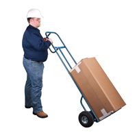 Diable haut de luxe, Prise En P, Acier, Hauteur de 72", Capacit&eacute; 700 lb Rock Safety Industrial Ltd