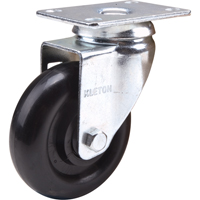 Caster, Swivel, 4" (101.6 mm), Polyolefin, 250 lbs. (113 kg.) Rock Safety Industrial Ltd