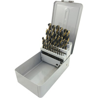 BG29 Jeu de forets JET-KUT Torque Drive, 29 morceaux, Acier rapide Rock Safety Industrial Ltd