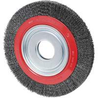 Disque &agrave; fils cr&ecirc;p&eacute;s, 6" dia., Fils 0,02", Arbre 1/2"/2"/5/8" Rock Safety Industrial Ltd