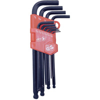 JBHK-10 Long Arm Hex Key Set, 10 Pcs., Imperial Rock Safety Industrial Ltd