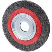 Disque &agrave; fils cr&ecirc;p&eacute;s, 6" dia., Fils 0,007", Arbre 2"/1/2" - 5/8" Rock Safety Industrial Ltd