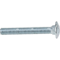 Carriage Bolt, Standard, 5/16" x 3" L, Zinc Cr+3, Coarse Rock Safety Industrial Ltd