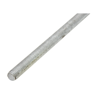 Tige filet&eacute;e, 1/4"-20, 36" lo, Galvanis&eacute;, Grade Calibre 2 Rock Safety Industrial Ltd