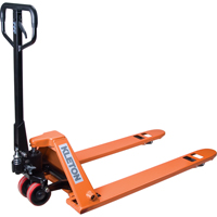 Low Profile Hydraulic Pallet Trucks, 48" L x 27" W, 3300 lbs. Cap. Rock Safety Industrial Ltd