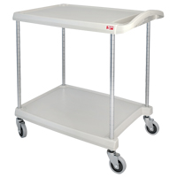 myCart Utility Cart, 2 Tiers, 20" x 35-1/2" x 30", 300 lbs. Capacity Rock Safety Industrial Ltd