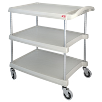 myCart Utility Cart, 3 Tiers, 20" x 35-1/2" x 30", 400 lbs. Capacity Rock Safety Industrial Ltd