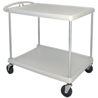 myCart Utility Cart, 2 Tiers, 26" x 36-7/8" x 36", 400 lbs. Capacity Rock Safety Industrial Ltd