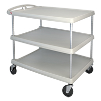 myCart Utility Cart, 3 Tiers, 26" x 36-7/8" x 36", 500 lbs. Capacity Rock Safety Industrial Ltd