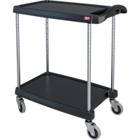 myCart Utility Cart, 2 Tiers, 16" x 35-1/2" x 27", 300 lbs. Capacity Rock Safety Industrial Ltd