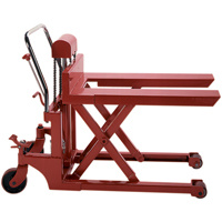 Scissor Pallet Lifter, 44" L x 27" W, Steel, 1100 lbs. Capacity Rock Safety Industrial Ltd
