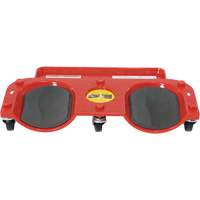Socle roulant pour les genoux, Plastique, Rouge, Capacit&eacute; 350 lb Rock Safety Industrial Ltd