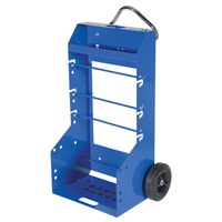 Portable Wire Reel Caddy, Steel, 4 Rod, 29" W x 47-5/16" H x 21-7/8" D, 300 lbs. Capacity Rock Safety Industrial Ltd