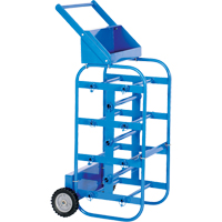 Portable Wire Reel Caddy, Steel, 11 Rod, 19-1/2" W x 43-1/4" H x 17-1/2" D, 150 lbs. Capacity Rock Safety Industrial Ltd