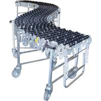 Expandable/Flexible Conveyors, 30" W x 8' 6" L, 226 lbs. per lin. ft. Capacity Rock Safety Industrial Ltd