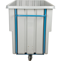 Tilt Truck, Polyethylene, 1.1 cu. yd., 1250 lbs. Load Capacity Rock Safety Industrial Ltd