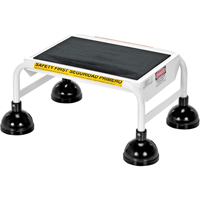 &eacute;chelles Stop-Step, 1 marches, Largeur de la marche 16", Hauteur de la plateforme 9-9/16", Acier Rock Safety Industrial Ltd