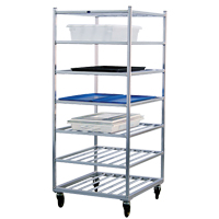 Shelf Cart, 7 Tiers, 28-1/2" W x 69" H x 32" D, 525 lbs. Capacity Rock Safety Industrial Ltd