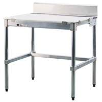 Poly-Top Workbench, 36" W x 24" D x 35-1/2" H, 2000 lbs. Capacity Rock Safety Industrial Ltd