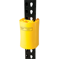 Polyethylene Rack Guard, 5" W x 6" L x 8" H, Yellow Rock Safety Industrial Ltd