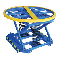 Plateforme de levage &agrave; ressorts, 43-5/8" lo x 43-5/8" la, Capacit&eacute; 4400 lb Rock Safety Industrial Ltd