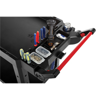 Heavy-Duty Adaptable Utility Cart, 2 Tiers, 17-3/4" x 36" x 46-1/5", 500 lbs. Capacity Rock Safety Industrial Ltd