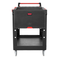 Heavy-Duty Adaptable Utility Cart, 2 Tiers, 25-1/5" x 36" x 51-1/2", 500 lbs. Capacity Rock Safety Industrial Ltd