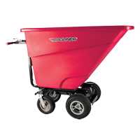 Motorized Tilt Truck, 13,5 pi³ Capacity, 45" H x 27" W x 68" D Rock Safety Industrial Ltd