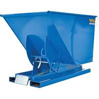 Conteneur autobasculeur, Acier, 1 vg³, Bleu Rock Safety Industrial Ltd