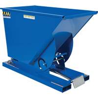 Conteneur autobasculeur, Acier, 3/4 vg³, Bleu Rock Safety Industrial Ltd