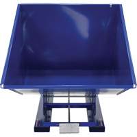 Conteneur autobasculeur, Acier, 2 vg³, Bleu Rock Safety Industrial Ltd