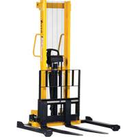 Manual Hydraulic Stacker, Hand Pump Operated, 2000 lbs. Capacity, 35" Max Lift Rock Safety Industrial Ltd