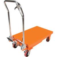 Hydraulic Scissor Lift Table, 32" L x 19-3/4" W, Steel, 1100 lbs. Capacity Rock Safety Industrial Ltd