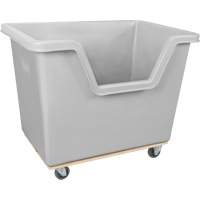 Easy Access Box Truck, Polyethylene, 45-3/4" L x 31-1/4" W x 37-3/4" H, 22 cu. ft. Volume, 1000 lbs. Capacity Rock Safety Industrial Ltd
