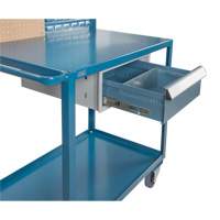 Chariot de service mobile, 2 Tiers, 24" la x 57" h x 40" p, Capacit&eacute; 1200 lb Rock Safety Industrial Ltd