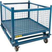 Dolly for Stacking Container, 48.5" W x 40-1/2" D x 10" H, 3000 lbs. Capacity Rock Safety Industrial Ltd