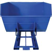 Conteneur autobasculeur, Acier, 4 vg³, Bleu Rock Safety Industrial Ltd