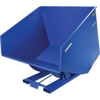 Conteneur autobasculeur, Acier, 4 vg³, Bleu Rock Safety Industrial Ltd