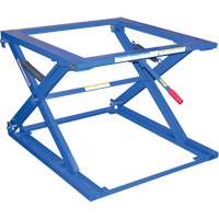 Adjustable Pallet Stand, 42-1/2" L x 40" W, 5000 lbs. Cap. Rock Safety Industrial Ltd