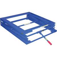 Adjustable Pallet Stand, 42-1/2" L x 40" W, 5000 lbs. Cap. Rock Safety Industrial Ltd