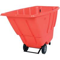 Tilt Truck, Polyethylene, 0.5 cu. yd., 450 lbs. Load Capacity Rock Safety Industrial Ltd