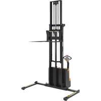 Double Mast Stacker, Electric Operated, 2200 lbs. Capacity, 150" Max Lift Rock Safety Industrial Ltd