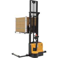 Double Mast Stacker, Electric Operated, 2200 lbs. Capacity, 150" Max Lift Rock Safety Industrial Ltd