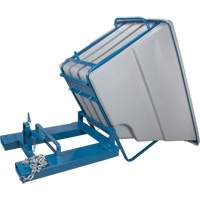 Conteneurs autobasculeurs, Poly&eacute;thyl&egrave;ne, 1-1/10 vg(3), Gris Rock Safety Industrial Ltd