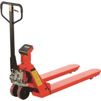 Eco Weigh-Scale Pallet Truck, 45" L x 22.5" W, 4400 lbs. Cap. Rock Safety Industrial Ltd