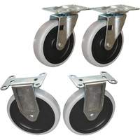 Flat Shelf Cart Caster Kit Rock Safety Industrial Ltd